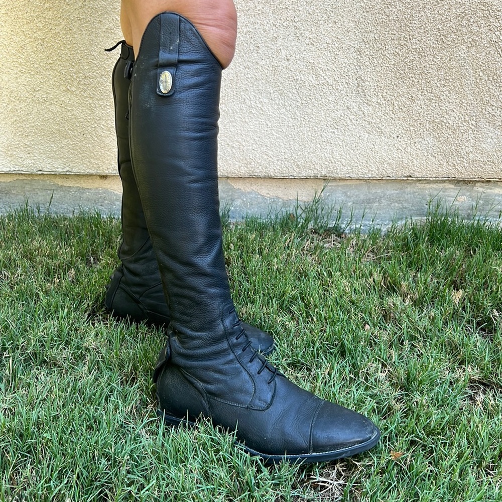 Tricolore Equestrian Show Boots